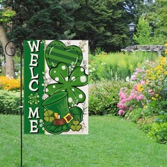 St Patricks Day Garden Flag, 12×18 inches, flag