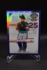 Caden Bodine /99 2025 Panini Prospect Edition Purple Prizm Baltimore Orioles
