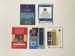 NBA Tracy McGrady 5 Card Lot Topps Optic Upper Deck Holo Insert Raptors Rockets