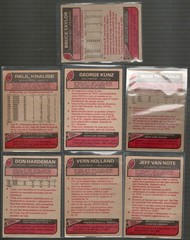 7X 1997 Topps Football Mexican Cards Paul Krause Vikings