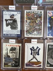 Topps Project 70 8 Card YANKKEES Lot 96 256 367 403 462 636 723 736 Ruth Gehrig