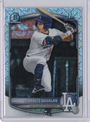2025 Bowman Draft – Charles Davalan #BDC-96 1st Chrome Mojo Refractor