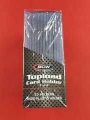You Pick! BCW Top Loaders 3×4 Standard Toploader 25 50 100 200 500 1000