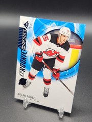 2020-21 UD Upper Deck SP Nolan Foote Blue SP Rookie Authentics RC #126 Card