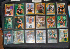 (23) Various 1985-2018 GREEN BAY PACKERS POLICE Football Card Team Sets (NM)