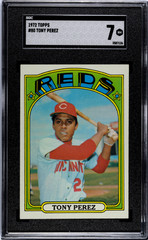 1972 Topps #80 Tony Perez SGC 7