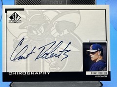 2000 SP Top Prospects Chirography Grant Roberts #GR Auto Mets
