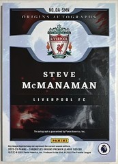 2022-23 Chronicles Steve McManaman Auto 135/139 Origins Premier League Liverpool