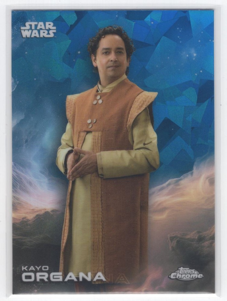 #127 2025 Topps Chrome Star Wars SAPPHIRE Kayo Organa