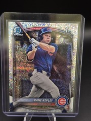 2025 Bowman Draft : Kane Kepley : 1st Bowman Speckle Refractor : Cubs