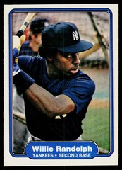 1982 Fleer #49 Willie Randolph