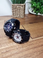 Dallas Cowboys Men&rsquo;s Black watch – Cowboys Watch for Men – NFL Spirit Watch
