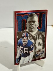 Lawrence Taylor Custom novelty art Handmade New York Giants Patch CARD
