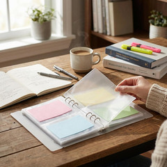 3×5 Index Card Holder Binder – Card Organizer for Note Cards, Flash Cards, and R