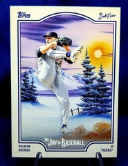 Tarik Skubal 2025 Topps x Bob Ross The Joy Of Baseball #47 Detroit Tigers