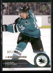 2014-15 Upper Deck – Logan Couture #154 UD Exclusives /100