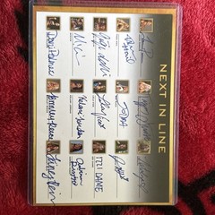 Tiffany Stratton Gigi Natalya Lola Sol Michin + Signed 5×7 Card WWE 15 Signature