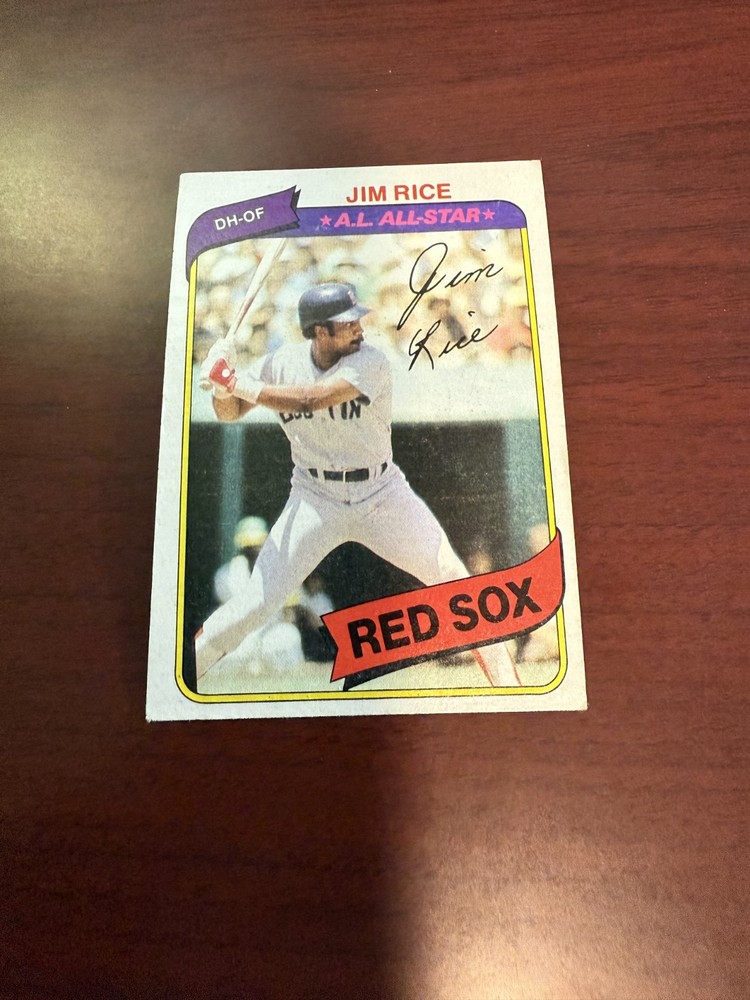 1980 Topps #200 Jim Rice HOF. VG/EX