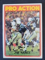 1972 Topps Pro Action Jim Nance #119