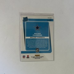 2021 Panini Donruss Optic – Rated Rookie Micah Parsons #245 Green Velocity Prizm