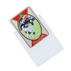 Pack /25 BCW Hard Plastic Baseball Trading Card Topload Holders 12 mil protector