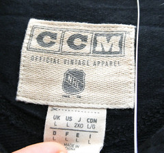 CCM Boston Bruins Polo Shirt Mens Large Black Collared Elbow Pads NHL Retro New