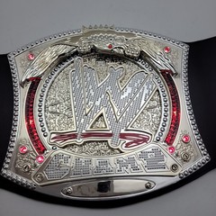 WWE Championship Spinner Belt With Lights And Sounds Mattel 2010