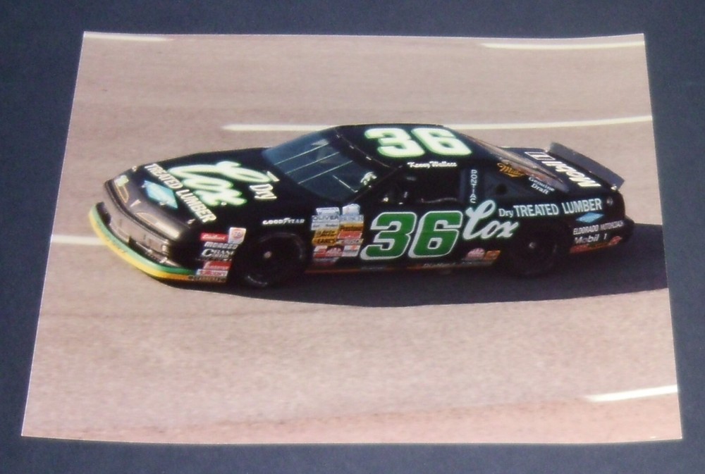 Kenny Wallace #36 Cox Lumber 8×10 Color Photo