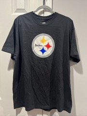 Pittsburgh Steelers Shirt Adult XL Black NFL