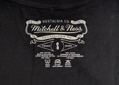 Mitchell & Ness Boston Celtics Logo Remix Hardwood Classics Black Tee Shirt