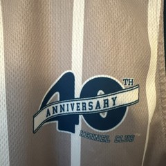 Silver Gonzaga Bulldogs Kennel Club 40th Anniversary Jersey
