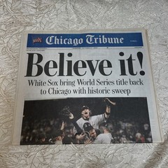 Chicago White Sox World Series Champions Tribune Complete Newspaper 10/27/2005