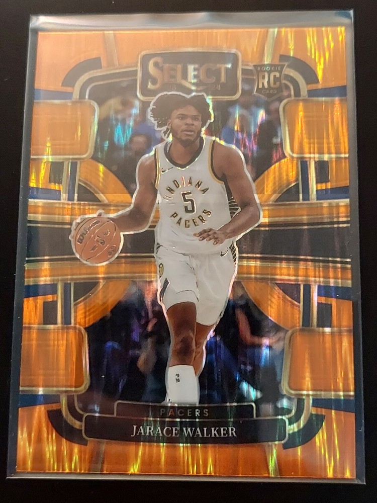 2023-24 Select Basketball Jarace Walker Orange Flash Prizm Concourse #86 RC