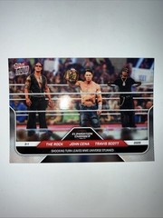 2025 Topps Now WWE – John Cena, The Rock, Travis Scott #27 /55211