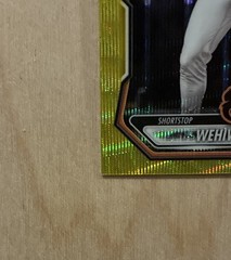 2025 Topps Bowman Chrome – Wehiwa Aloy 1st Gold Refractor BCP-135 /75