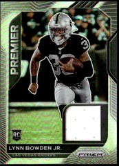 2020 Panini Prizm – Premier Jerseys #27 Lynn Bowden Jr. Rookie E1