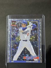 2026 Topps 75 Series 2 Shohei Ohtani Crackle Foil #91B2-1 Topps 75 Dodgers