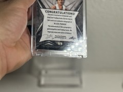 2022 Leaf Exotic Auto Alex Fudge #BA-AF1 /9 Diagonal Shimmer Snakeskin