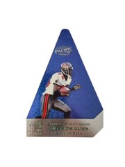 1998 Crown Royale Cramers Choice Award Warrick Dunn 32/35 Blue Jumbo Card