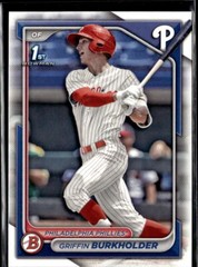 2024 Bowman Draft Paper Griffin Burkholder #BD-60 5 Card Lot