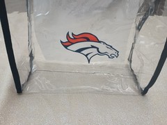 Foco Denver Broncos Clear Reusable Bag 12 X 12 X 6