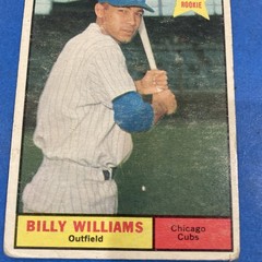1961 Topps #141 Billy Williams ROOKIE Chicago Cubs Hall of Fame