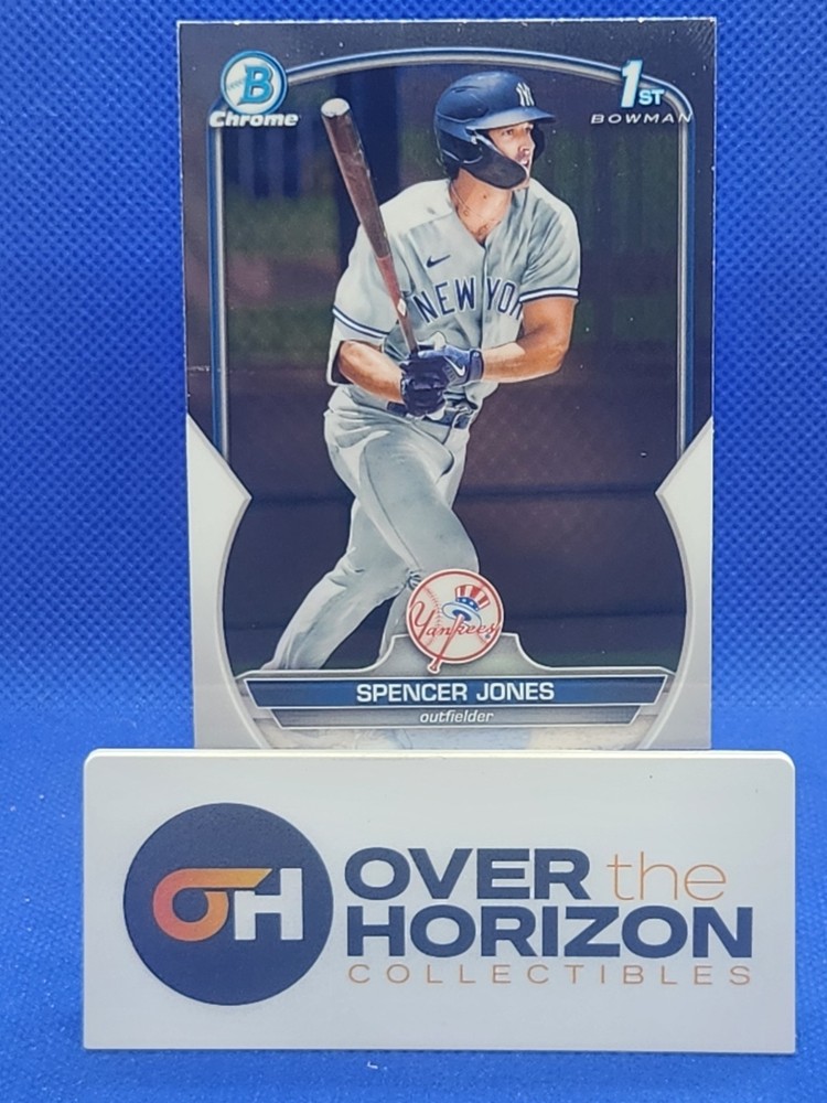 2023 Bowman Chrome Prospects Spencer Jones #BCP-139 (RC) Rookie New York Yankees