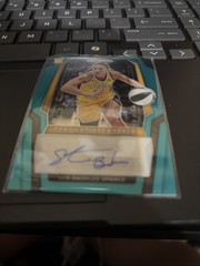 Sarah Ashlee Barker Teal Autograph /35