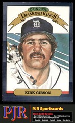 Kirk Gibson 1986 Donruss #1 Detroit Tigers