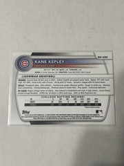 2025 Bowman Draft Kane Kepley Sky Blue 1st Bowman Paper /499 #BD-200 Cubs