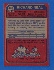 1973 Topps Richard Neal #443**Free Shipping***
