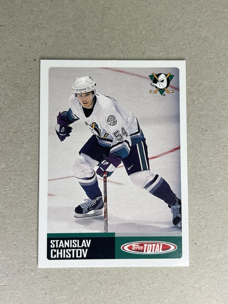 2002-03 Topps Total #434 Stanislav Chistov Anaheim Ducks