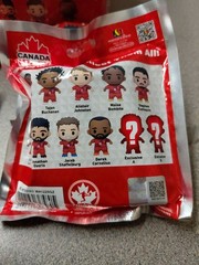 2026 FIFA World Cup Team Canada Figural 3-D Bag Clip Completely Random