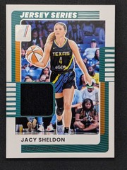 2025 Panini Donruss WNBA – Jacy Sheldon #18 – Jersey Series Connecticut Sun